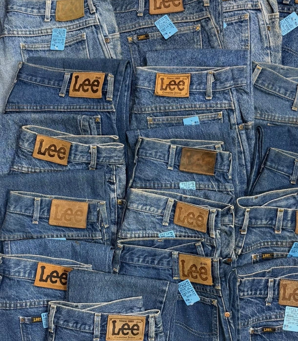 25x Pantaloni Vintage Lee (Jeans oversize)