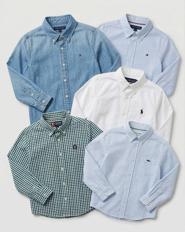 50x Camicie Vintage Kids — Mix Branded