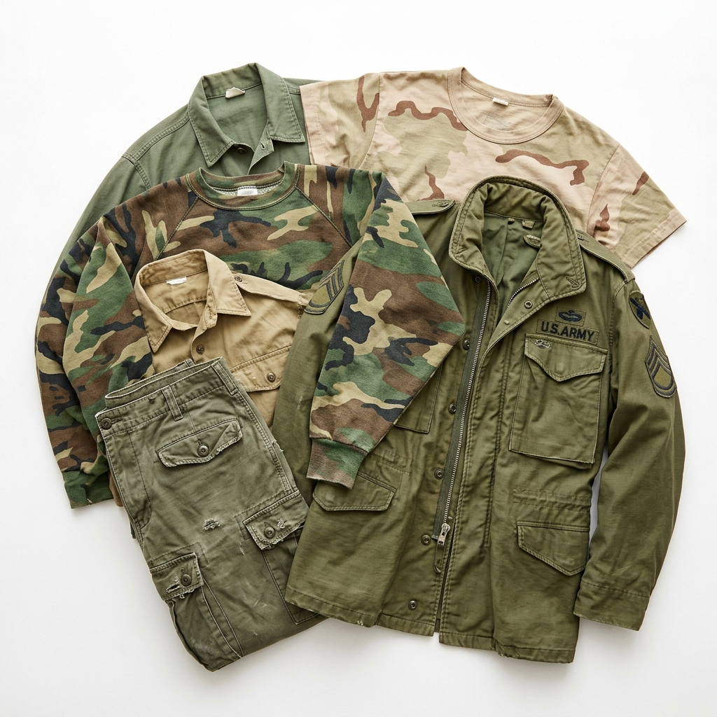 Lotto Abbigliamento Army Military Vintage
