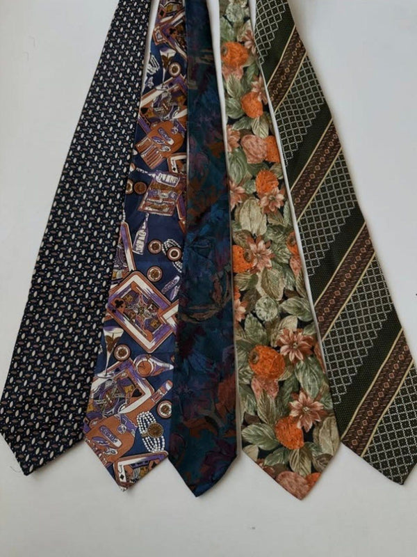 Lotto Cravatte Vintage Mix Designer