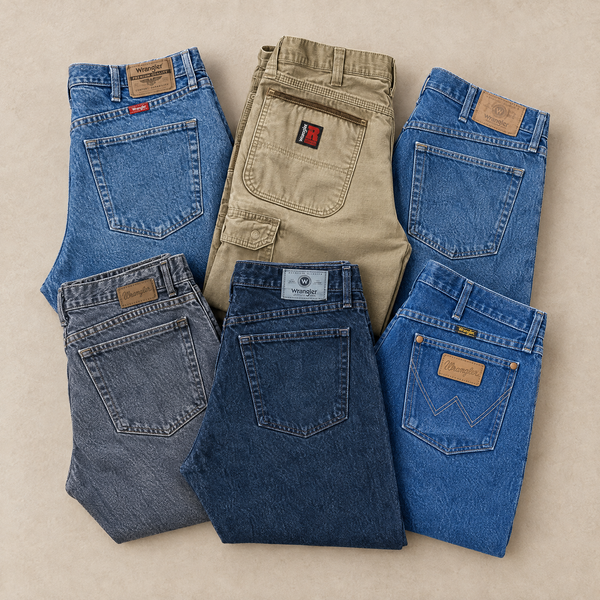 20x Pantaloni Vintage Wrangler (Oversize)