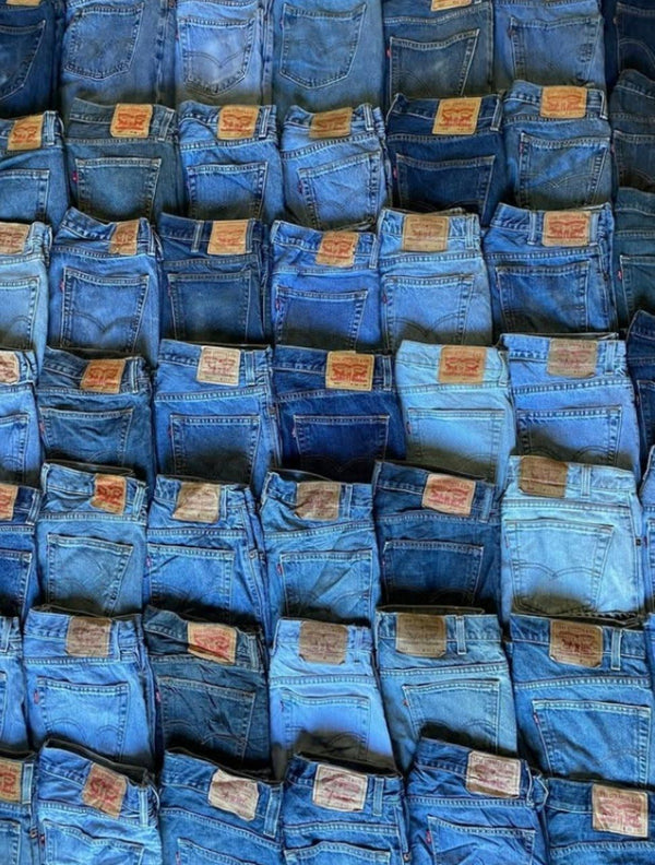 Lotto Pantaloni Levi's Lee Wrangler Vintage